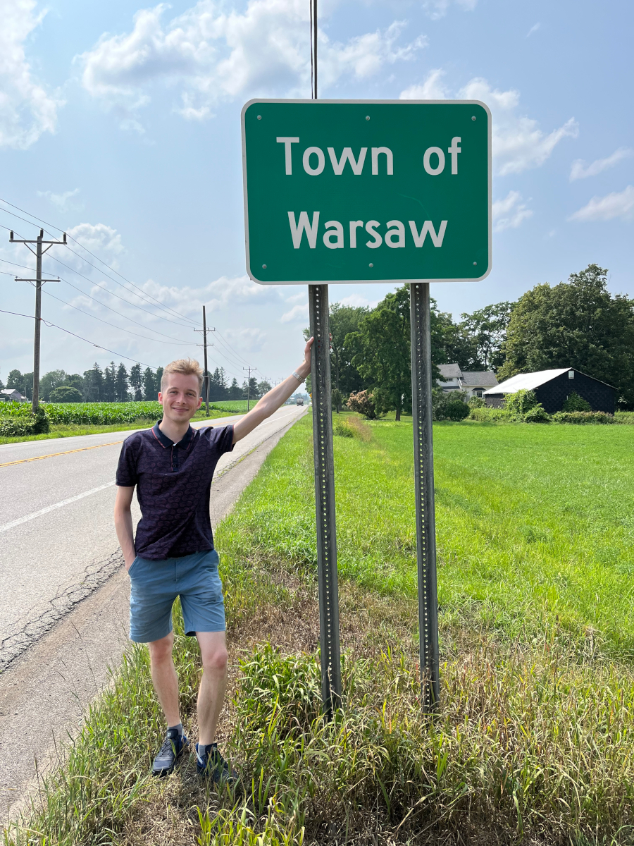 Maciej Nowagiel w Town of Warsaw, fot. Tomasz K. Pietrzak